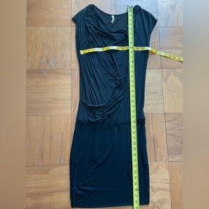 Langston Wrap Dress, Black - Women's Small